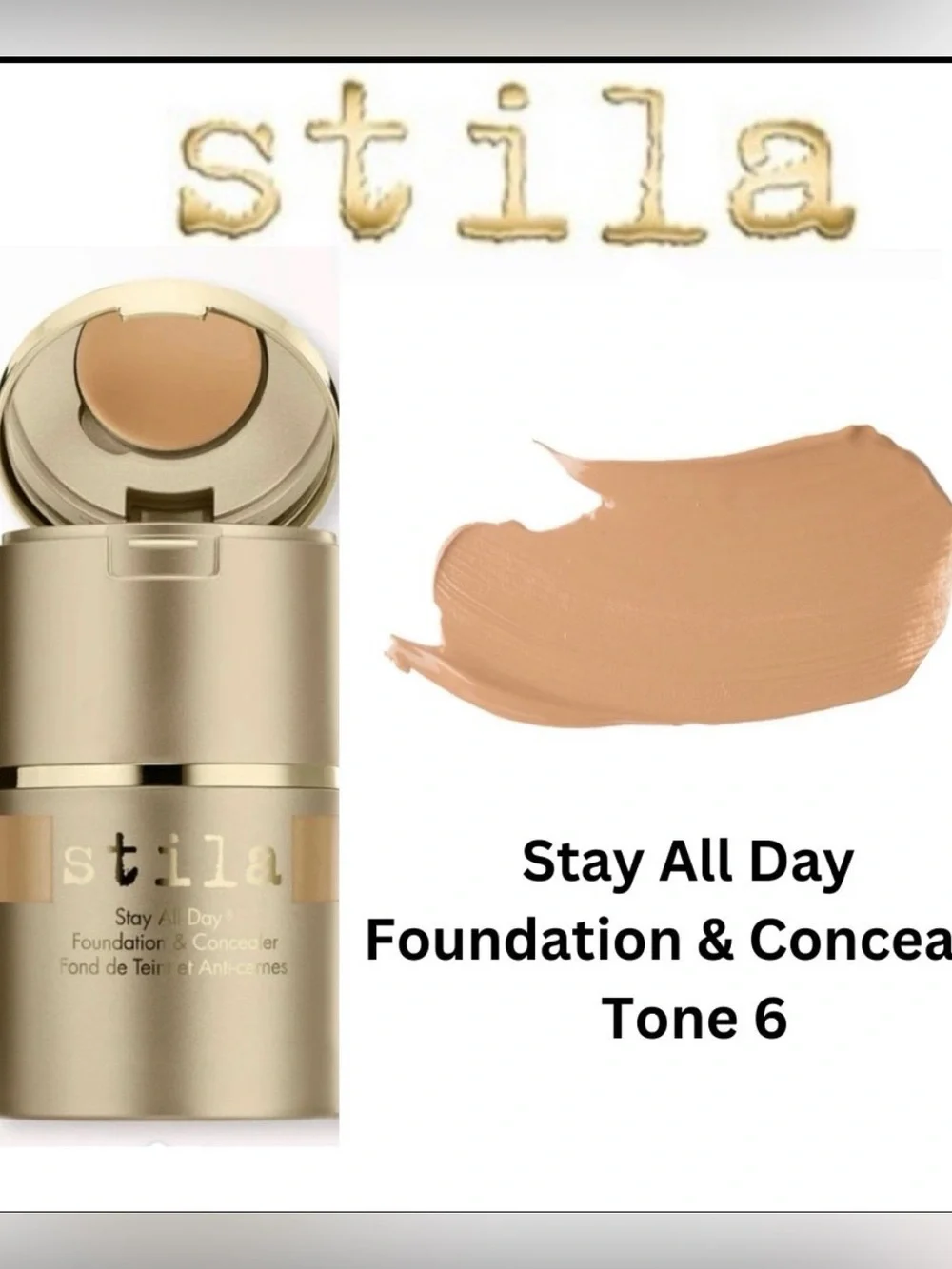 stay all day foundation & concealer shade Tone 6